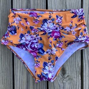SHEIN High-Waisted Bikini Bottoms - Size Small